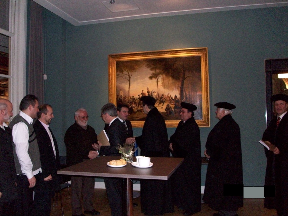 İsmail Hakkı Kadı'nın Leiden Üniversitesi'ndeki Doktora Savunması